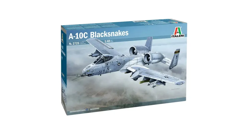 Népszerű Italeri 1/48 A-10C Blacksnakes repülőgép makett