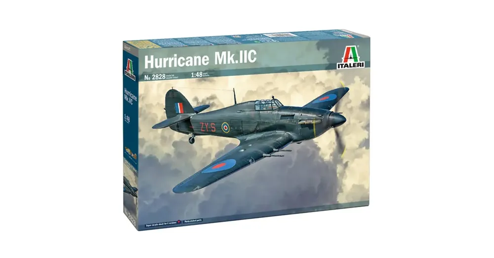 Italeri 1/48 Hurricane Mk.IIC repülőgép makett Gyors szállítás