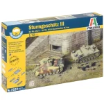 Bestseller Italeri 1/72 Sturmgeschütz III rohamlöveg 2 db-os makett szett