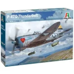 Végkiárusítás Italeri 1/48 P-47D Thunderbolt repülőgép makett