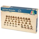 Italeri 1/72 Tankelhárító akadályok dioráma szett Prémium