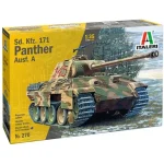 Italeri 1/35 Sd.Kfz. 171 Panther Ausf. A harckocsi makett Népszerű