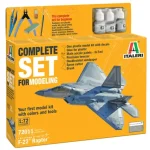 Akció Italeri 1/72 F-22 Raptor repülőgép makett szett