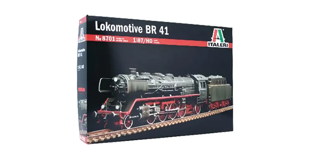 Italeri 1/87 BR 41 Lokomotive gőzmozdony vonat makett Olcsó