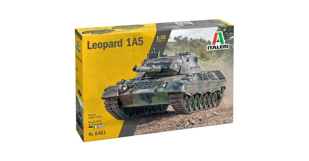 Italeri 1/35 Leopard 1A5 harckocsi makett Kedvezmény