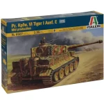 Italeri 1/35 Pz.Kpfw. VI Tiger I Ausf. E harckocsi makett Biztonságos fizetés
