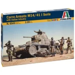 Prémium Italeri 1/35 Carro Armato M14/41 I Serie harckocsi makett