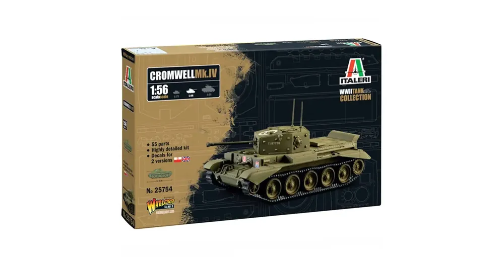 Italeri 1/56 Cromwell Mk. IV tank makett Árcsökkenés