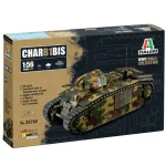 Utolsó esély Italeri 1/56 Char B1 Bis tank makett