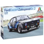 Alacsony ár Italeri 1/24 Ford Escort Zakspeed Gr.2 autó makett