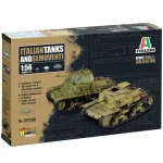 Expressz kézbesítés Italeri 1/56 Italian Tanks Semoventi tank makett