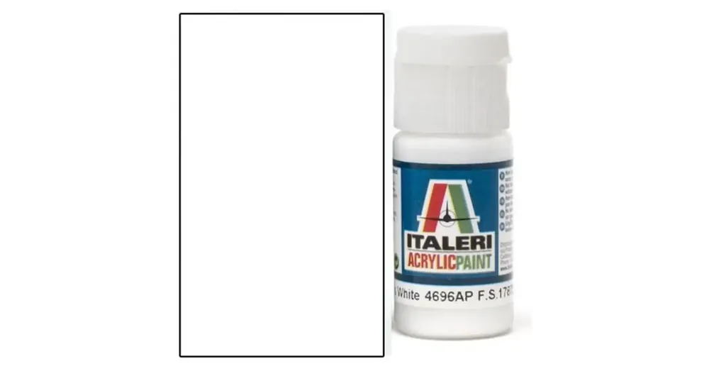 Kihagyhatatlan ajánlat Italeri Gloss White (4696AP) – Fényes fehér makett festék 20ml