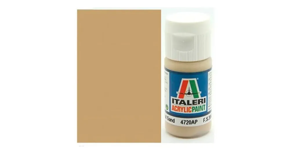 Alacsony ár Italeri Flat Sand (4720AP) – Matt homokszínű makett festék 20ml