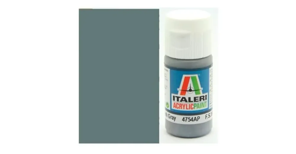 Italeri Flat Dark Gray (4754AP) – Matt sötétszürke makett festék 20ml Biztonságos vásárlás