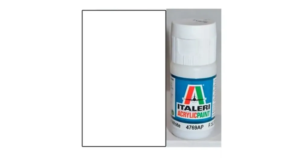 Italeri Flat White (4769AP) – Matt fehér makett festék 20ml Újdonság