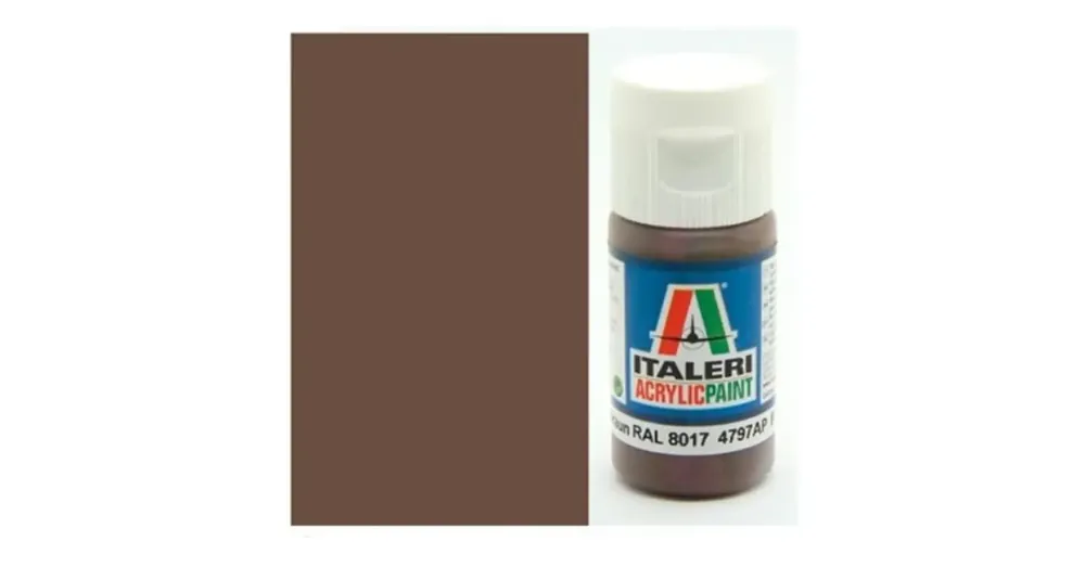 Bestseller Italeri Flat Pz. Schokobraun RAL 8017 (4797AP) – Matt csokoládébarna makett festék 20ml