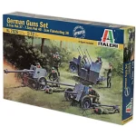 Expressz szállítás Italeri 1/72 German Guns Set tüzérségi fegyverek makett