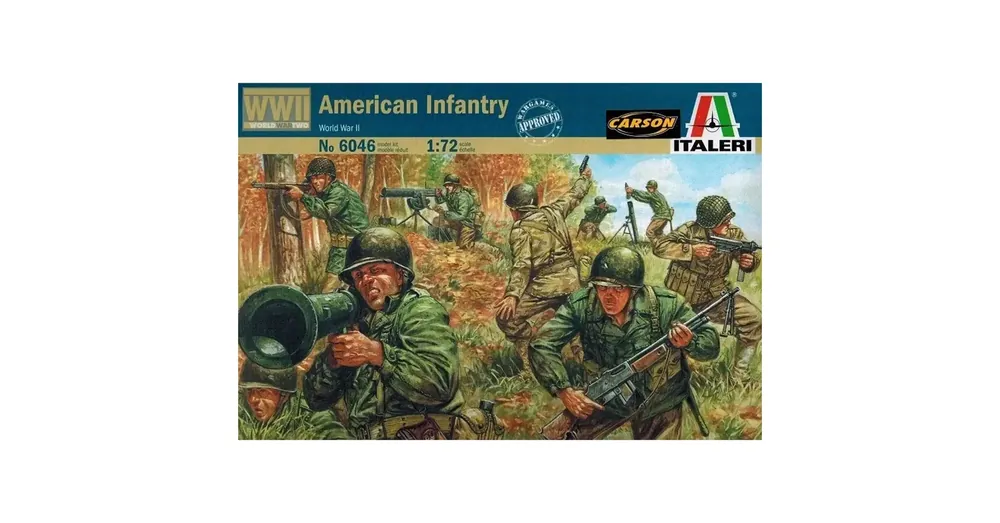 Különleges ajánlat Italeri 1/72 American Infantry WWII. katona figurák