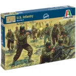 Kedvezmény Italeri 1/72 U.S. Infantry WWII. amerikai katonák figura makett