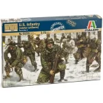 Italeri 1/72 U.S. Infantry WWII. Winter Uniform – téli egyenruha katona figurák makett Különleges ajánlat
