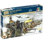 Italeri 1/72 German Infantry Winter Uniform – Német téli egyenruhás katonai figurák makett Kedvezmény