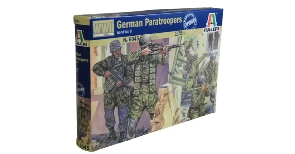 Nézd meg most Italeri 1/72 German Paratroopers Német katonai figurák makett