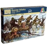 Italeri 1/72 Russian Infantry Winter Uniform Orosz téli egyenruhás katonai figurák makett Akciós ár