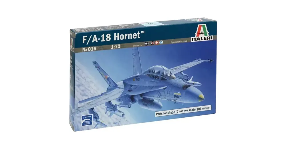 Italeri 1/72 F/A-18 Hornet vadászrepülőgép makett Szuper ajánlat