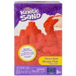Olcsóbb Kinetic Sand Neon piros homokgyurma formákkal – Spin Master