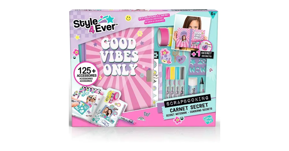 Style 4 Ever Titkos napló dekorálószettel és matricákkal Kiárusítás