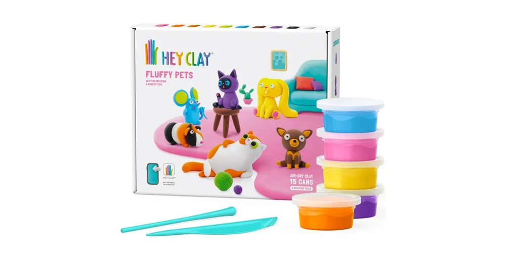 Hey Clay Pihepuha kedvencek nagy gyurmaszett Gyors szállítás
