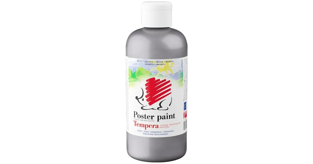 ICO Süni tempera ezüst színben 500ml Olcsóbb
