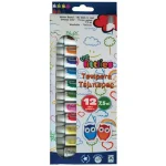Tempera készlet 7,5ml 12 db-os Azonnali szállítás