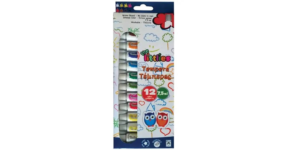 Tempera készlet 7,5ml 12 db-os Azonnali szállítás