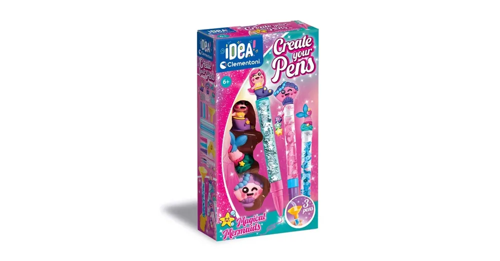 Legkelendőbb Idea! Mini hableány toll készítő szett – Clementoni
