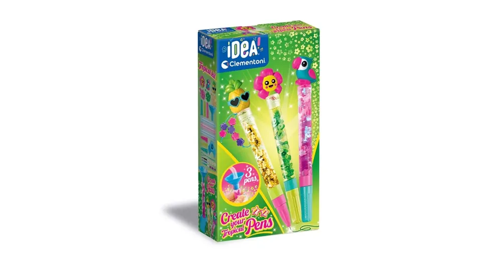 Akciós ár Idea! Mini trópusi toll készítő szett – Clementoni