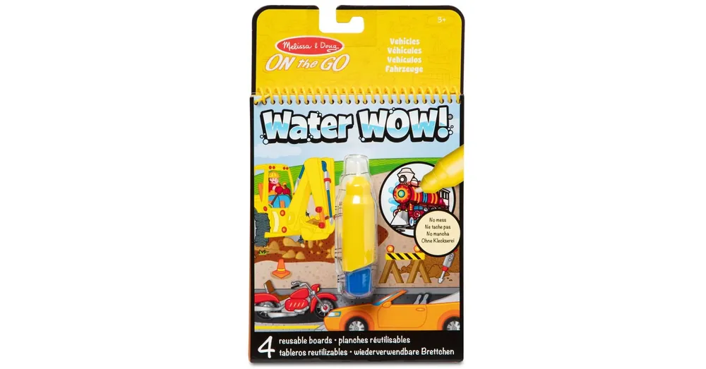MelissaDoug Water WOW! Rajzolás vízzel – Járművek – Spin Master Akciós ár