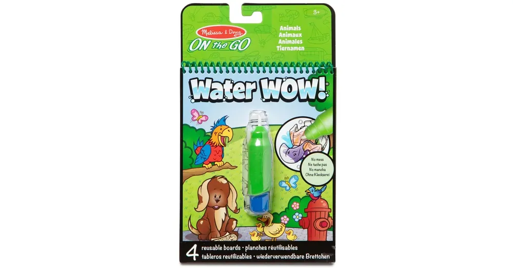 MelissaDoug Water WOW! Rajzolás vízzel – Állatok – Spin Master Különleges ajánlat
