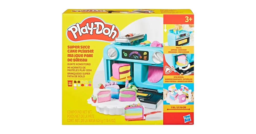 Akciós ár Play-Doh Csodás tortaszelet gyurma szett 624gr – Hasbro