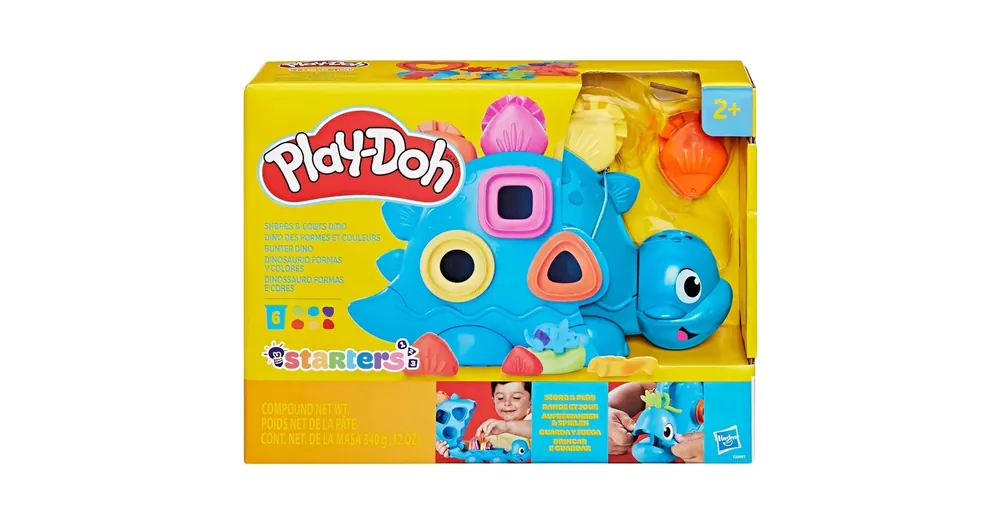 Azonnali szállítás Play-Doh Formák és színek dínóval gyurma szett 340gr – Hasbro