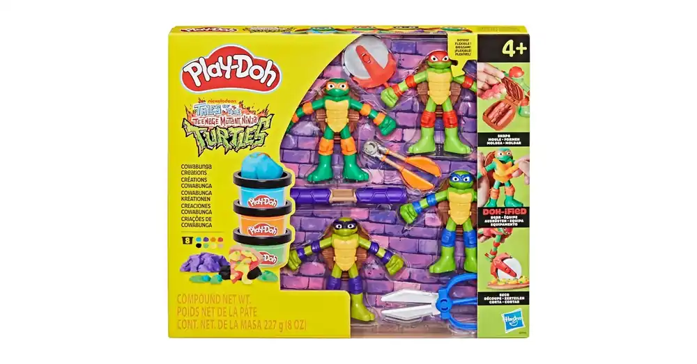 Play-Doh Tini ninja teknőcök cowabunga creations játékszett – Hasbro Olcsóbb