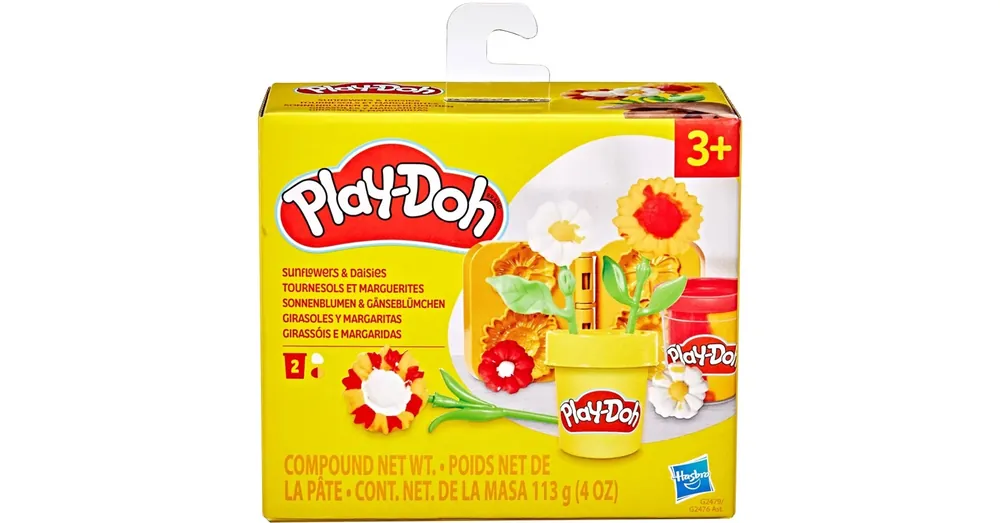 Árengedmény Play-Doh Kis virágok – Napraforgó és százszorszép gyurmaszett – Hasbro