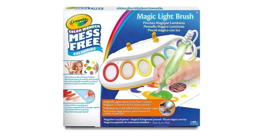 Legjobb ár Crayola Color Wonder Varázs festőkészlet világító ecsettel