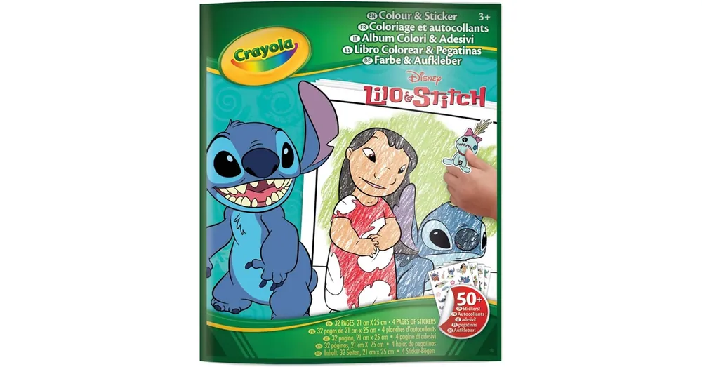 Népszerű Crayola Lilo Stitch színező és matricázó füzet