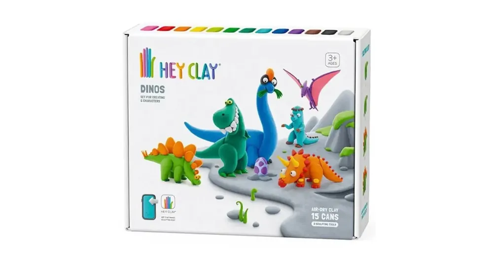 Hey Clay Nagy gyurmaszett telefonos applikációval – Dínók Prémium