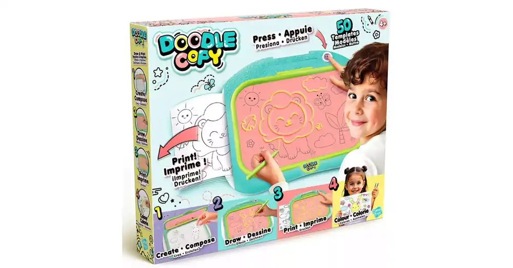 Doodle Copy rajztábla, 50 mintával Újdonság