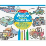 Járművek Jumbo színező – Melissa Doug Vásárlói kedvenc