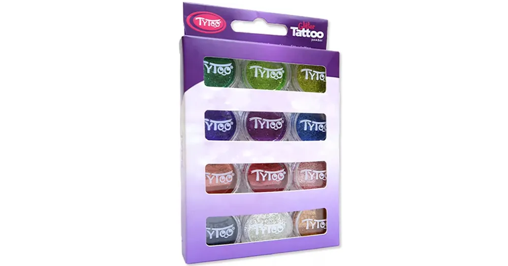 Gyors kiszállítás TyToo Alapszínek csillámpor szett 12×2,5ml