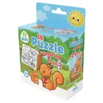 Biztonságos fizetés 16 Darabos Színezős Puzzle 2 az 1-ben – Mókus