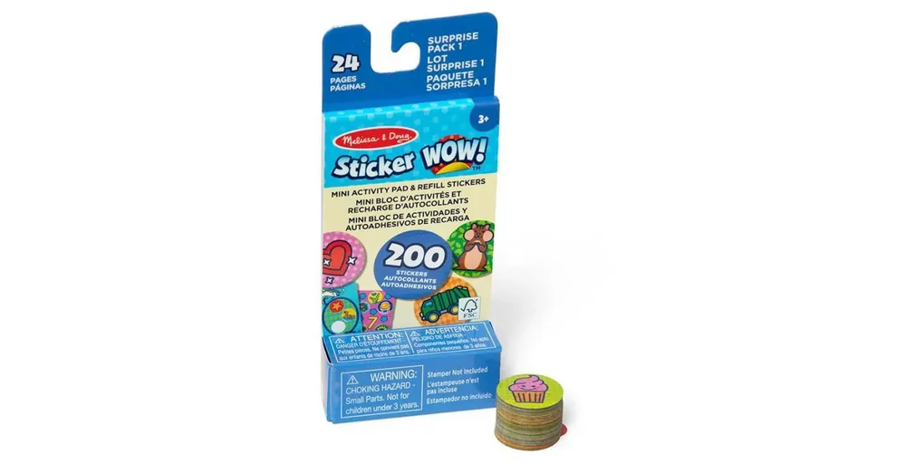MelissaDoug Mini Sticker Wow! – Meglepetés csomag – Spin Master Kihagyhatatlan ajánlat